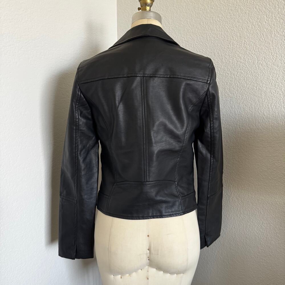 Takara | P.U. Biker Style Jacket size S - Picture 3 of 9